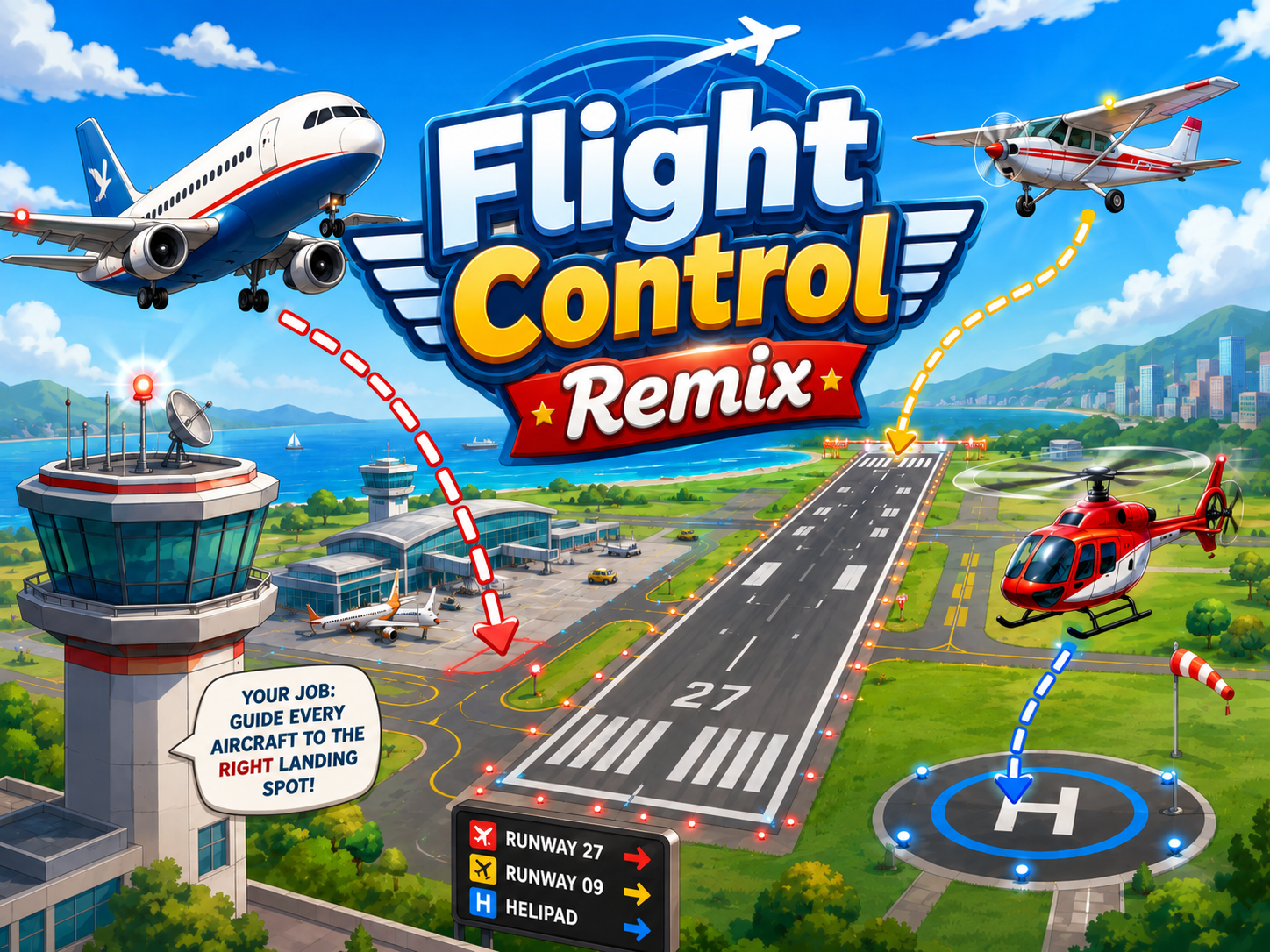 Flight Control Remix splash art